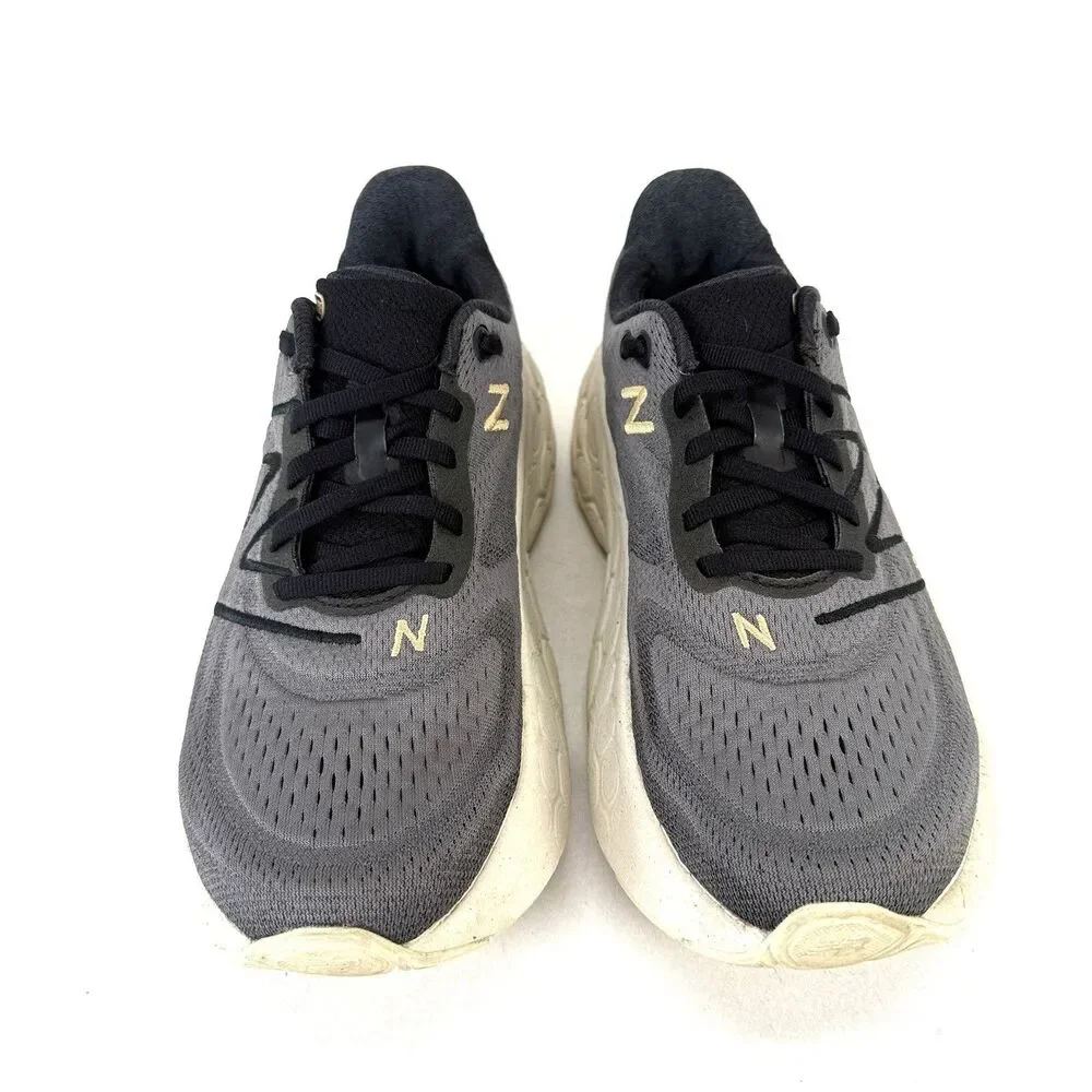 New Balance Fresh Foam X More v4 Athletic Running Shoes Black Dolce Women’s 9